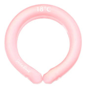 Iskylande Hals Tub Sval Frys Halsband Återanvändbar Sommar Utomhussporter Löpning Cykling Kall Krage Is Kudde Chill Massage