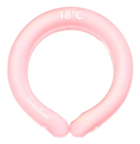 Iskylande Hals Tub Sval Frys Halsband Återanvändbar Sommar Utomhussporter Löpning Cykling Kall Krage Is Kudde Chill Massage