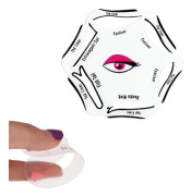 3 st/1 set DIY Skönhet Ögonbrynsformare Kit Skugga Ögonbrynsstencil Återanvändbara Mallar Sminkverktyg