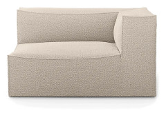 Ferm Living, Catena Sofa Armrest Right L401 - Wool Boucle - Natural