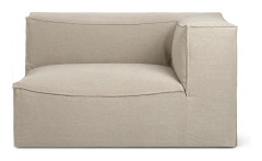 Ferm Living, Catena Sofa Armrest Right L401 - Rich Linen - Natural