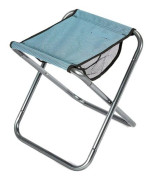 Campingpall, hopfällbar campingstol, utrustad med sidofickor, 40x33x36cm hopfällbar pall för resor, camping, vandring, fiske, trädgårdsarbete, strand