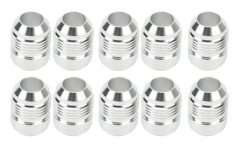 10 st AN10 gängad hane billet med 3/4 tum diameter hane gänga svets på monteringsplugg universell aluminium hane svets monteringsadapter