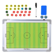 Aluminium Alloy Magnetic Football Tactics Board Soccer Coach Hanging Game Plan