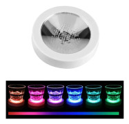 LED Dryckunderlägg Koppunderlägg med Ljussensor Gravitationssensor Dryckesunderlägg för Bar Party Club