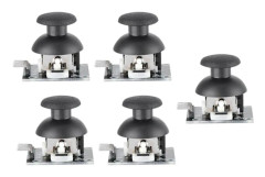 5 st dubbelaxlad joystickmodul för PS2-spelkontroll Gamepad-kontrollspakssensor för Arduino