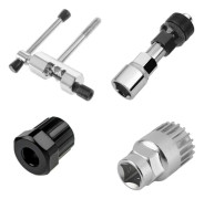 4-piece Bicycle Repair Tool Kit Bike Chain Repair Tool Crank Puller Bottom Bracket Removal Tool