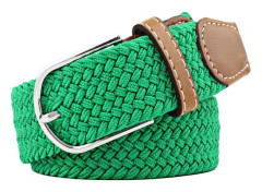 Multicolor Elastic Woven Belts Casual Braided Stretch Belt