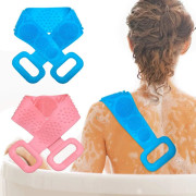 Silikon Ryggskrubbare, Skonsam Exfoliering & Borttagning av Död Hud, Flexibel & Stretchig Design För Enkel Åtkomst, Massera Och Rengör Hela Kroppen