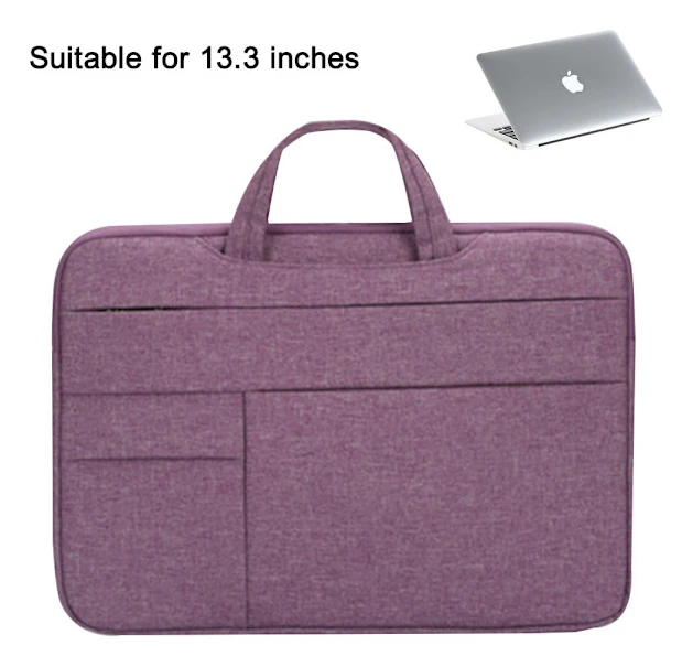 Lätt och vattentätt 13,3/15,6 tums laptopfodral Laptopväska med axelrem