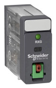 Schneider Electric RXG22F7, Sort, 120 V, -40 - 70 °C, IP40 CSA C22.2 No 14 UL 508 IEC 61810-1 EAC DNV-GL, 1250 VA, 5 A