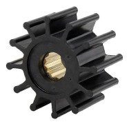 Vattenpump Impeller 12-blad Sjövattenkylningspump Impeller Reparation För Jabsco-