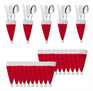 Bestickhållare Julmössa 10/20-pack