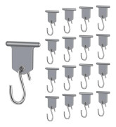 Caravan Awning Brackets, 17 Pcs RV Awning Accessory Hangers, Camping Awning Holder for RV, Caravan.