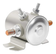 24 Volt Kontinuerlig Drift Solenoid Relä 4-polig Max 300a Kompatibel Med Golfbilar, Vinsch, Marin Kraftig Spst In Rush 24vdc Ersätter 5945-01-516-0