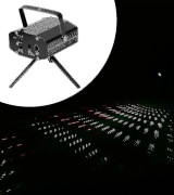Mini Led R&g Laserprojektor Scenbelysning Justering Dj Disco Party Club