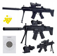 GEVERPISTOL FÖR KULO LJUDDÄMPARE ASG REPLIKA LASER