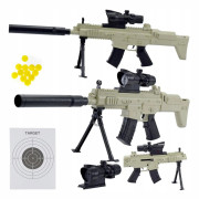 GEVERPISTOL FÖR KULO LJUDDÄMPARE ASG REPLIKA LASER