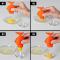 1-delad Äggseparator Yolkfish