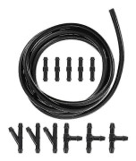 1 uppsättning vindrutetorkarslang, spolarvätskeslanganslutning, vindrute-reparationssats