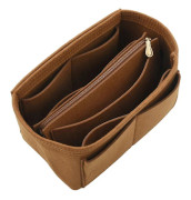 Home Storage Bag Handbag Organizer Felt Insert Bag Makeup Organizer Inner Handbag Portable Cosmetic Bag -Sew