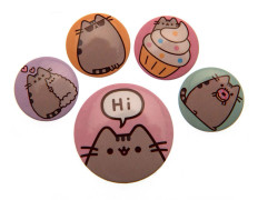 Pusheen Set med knappmärken