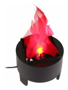 Elektronisk flamlampa, LED-flameffektlampa, dynamisk falsk eldlampa för barfestivalfeststämning, 110-240v