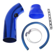 76mm 3 \" Bil Kalluftintag Induktionsrör Kit Filter Rörsystem Universal