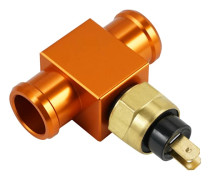 Motorcykel CNC Aluminium Temperatur Switch Kylfläkt Termostat För KTM 125 200 250 300 350 530 EXC EXCF XC XCF XCW SX SXF