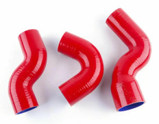 3 st för 1990-2016 LAND ROVER Defender TD5 2000 2012 2008 1999 4-lagers silikon Turbo Intercooler slangkit (PASSAR ENDAST Defender)