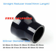 3-lagers 32mm 38mm 40mm 42mm 45mm 50mm 51mm 54mm Rak Reduceringsslang 76mm Längd Allmän SLANG Silikon Kylvätske Intercooler Slang