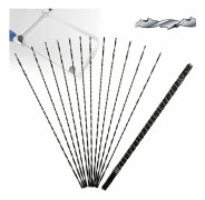 12 st Spiral Tandade Dekupersågsblad för Trä- och Metallskärning, Kompatibla med (Märke) - 2-pack