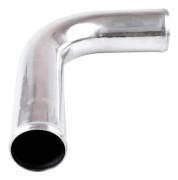 76mm Universell Intercooler Rör 90 Graders Böj Aluminium Turbo Intercooler Luftintagsrör för Fordon