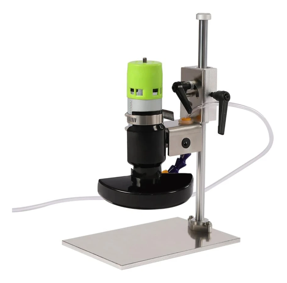 Glas- och vinflaskskärare - Modell DC795 - Effekt 150 W - Varvtal 6000/min - För runda/kvadratiska flaskor - DIY Verktygssats