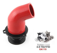 K03 Turbo Outlet Muffler Delete Pipe För vw Golf audi 1.8 2.0 Bensin Turbo (EA113 TFSI med K03 Turbo)