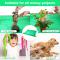 Large Indoor Plant Transplanting Mat and Dirt Control, 100 x 80 cm, Portable Potting Tray for Plant Lovers-tfrf