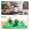 Large Indoor Plant Transplanting Mat and Dirt Control, 100 x 80 cm, Portable Potting Tray for Plant Lovers-tfrf