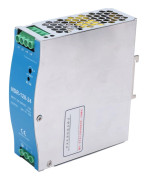 Switching Power Supply DIN Rail Guide for Industrial PLC - 120W 24V