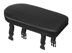 Förtjockad baksätesdyna med snabbspänne, konstläder, rostbeständig, cykelbaksadel, cykeltillbehör A