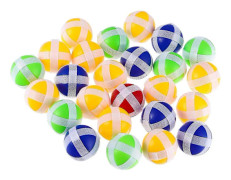25 st Tyg Darttavla Klisterbollar Dart Kardborrebollar Dartspeltillbehör för Vuxna Tonåringar och Barn