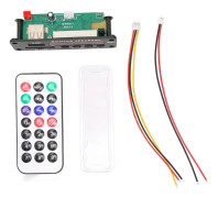 Bluetooth-dekoderkort Stöd för USB-lagringskort FM-växling MP3 WMA-avkodningsmodul med LED-display