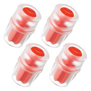 4-pack Bite Valve Replacement Cover for Water Bladder, for Hydraulics Reservoir, Hydration Pac