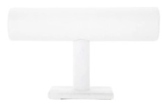 Armbandsställ Organizer T-Bar Sammet Stativ för Klocka Halsband Display, Stabil och Robust Smyckesorganisator Hållare för Byrå eller Sminkbord Showcase