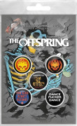 The Offspring Skeleton Molotov Badge (Pack of 5)