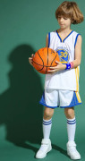 Stephen Curry No.30 BaskettrÖja Set Warriors Uniform fÖr barn tonÅringar V White S (120-130CM)