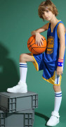 Stephen Curry No.30 Baskettröja Set Warriors Uniform för barn tonåringar Blue Blue XS (110-120CM)