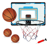 Hembasketsystem, större basketkorg för dörr med hållbar konstruktion, basketkorgar för dörren för basketentusiaster i alla åldrar