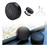 Vehicle Tracking Device - No Subscription Required, Strong Magnetic Anti-Loss Tracking Function, Real-time Location with Free App - Perfect