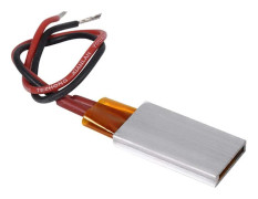 PTC värmeelement AC DC 12V aluminiumskal keramisk värmeplatta konstant temperatur keramisk konstant temperatur sui