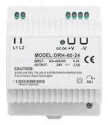 DRH-60-24 Switchande nätaggregat 60W Enkel utgång 24V Industriellt DIN-skena nätaggregat Switch Kompatibel med hushållsapparater Vit